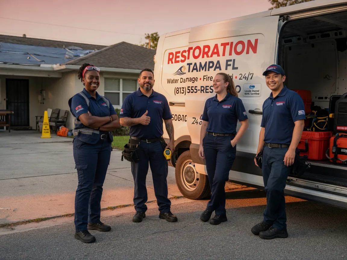 Water Damage Restoration company in Santa Anna, TX